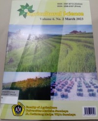 Agricultural Science Volume 6 No. 2 Tahun 2022