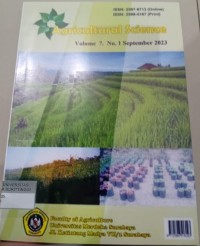 Agricultural Science Volume 7 No. 1 Tahun 2023