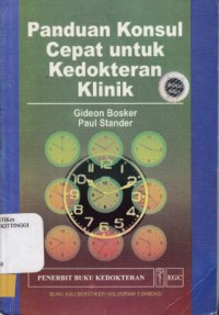 PANDUAN KONSUL CEPAT UNTUK KEDOKTERAN KLINIK