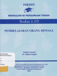 PEMBELAJARAN ORANG DEWASA (BUKU 1.05)