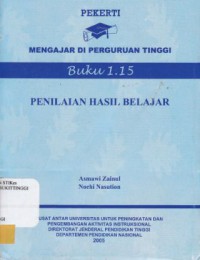 PENILAIAN HASIL BELAJAR (BUKU 1.15)