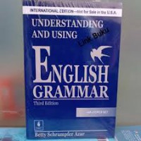 UNDERSTANDING AND USING ENGLISH GRAMMAR EDISI 3