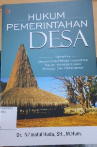 HUKUM PEMERINTAHAN DESA