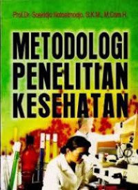 METODOLOGI PENELITIAN KESEHATAN