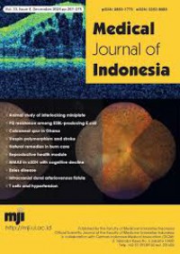 Medical Journal of Indonesian (MJI) Vol.33,Issue.4, 2024