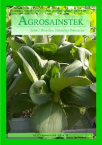 Jurnal Ilmu dan Teknologi Pertanian (Agrosainstek) Volume 7, Nomor 1 Tahun 2023