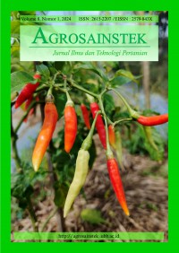 Jurnal Ilmu dan Teknologi Pertanian (Agrosainstek) Volume 8, Nomor 1 Tahun 2024