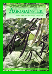 Jurnal Ilmu dan Teknologi Pertanian (Agrosainstek) Volume 8, Nomor 2 Tahun 2024