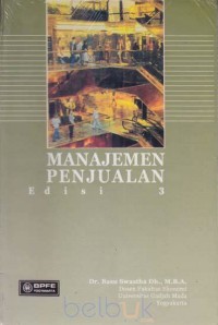 Image of MANAJEMEN PENJUALAN (ED 3)