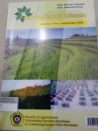 Agricultural Science Volume 8 No. 1 Tahun 2024