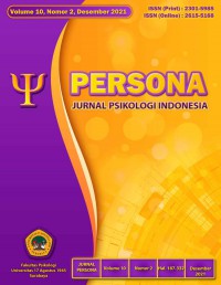 Persona: Jurnal Psikologi Indonesia Vol 10 No 2, 2021