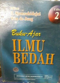 BUKU AJAR ILMU BEDAH. ED.II