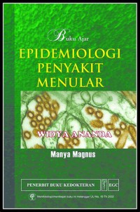 BUKU AJAR EPIDEMIOLOGI PENYAKIT MENULAR